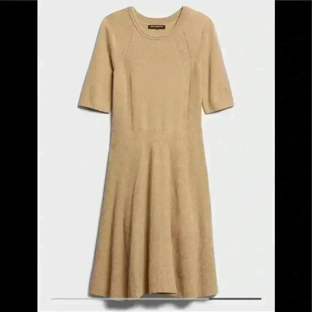 Banana Republic Fit-and-Flare Sweater dress - Picture 4 of 5